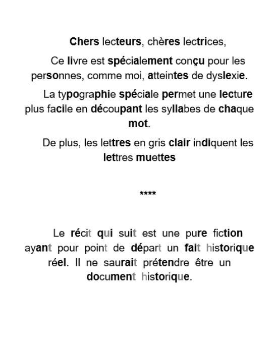 Correspondance pour la mort. Version DYS
